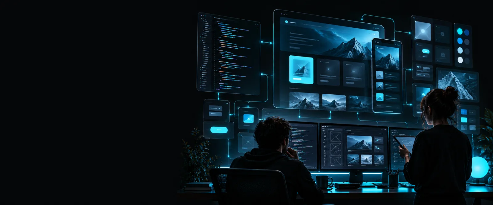 Un espacio de trabajo visual para crear un flujo de trabajo de documentos asistido por IA