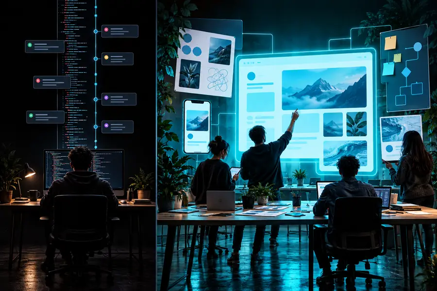 Überarbeiteter Anwendungsworkflow nach Review durch Repository- und Engineering-Teams