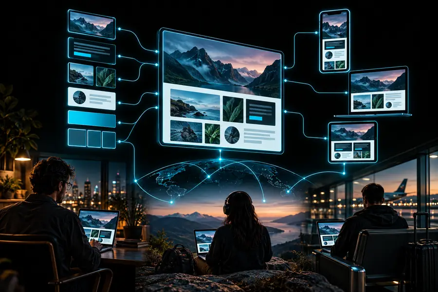 A more structured online AI builder concept